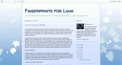 Desktop Screenshot of fingerprintsforliani.blogspot.com