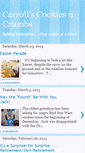 Mobile Screenshot of carrollscookies.blogspot.com