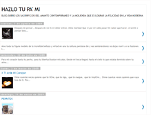 Tablet Screenshot of hazlotupami.blogspot.com