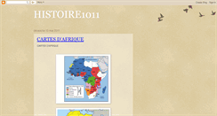 Desktop Screenshot of histoire1011.blogspot.com