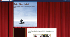 Desktop Screenshot of dailyfilmgrind.blogspot.com