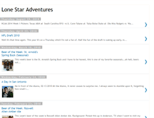 Tablet Screenshot of lonestaradventures.blogspot.com
