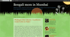 Desktop Screenshot of bengalimominmumbai.blogspot.com
