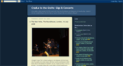 Desktop Screenshot of cradlelyngigsconcerts.blogspot.com