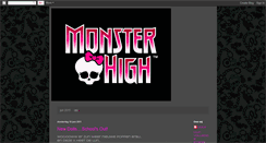 Desktop Screenshot of monsterswithfashion.blogspot.com