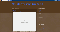 Desktop Screenshot of msmortenson.blogspot.com
