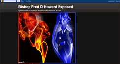 Desktop Screenshot of bishopfredhowardexposed.blogspot.com