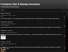 Tablet Screenshot of freelancehairandbeautyinsurance.blogspot.com