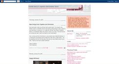 Desktop Screenshot of barryscapezio.blogspot.com