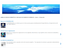 Tablet Screenshot of eficiencia-energetica-cogeneracion.blogspot.com
