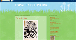 Desktop Screenshot of espaipatchwork-montse.blogspot.com