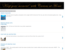 Tablet Screenshot of canvasathome.blogspot.com
