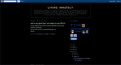 Desktop Screenshot of livinginnately.blogspot.com