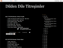 Tablet Screenshot of dildendiletitreimler.blogspot.com