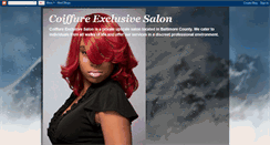 Desktop Screenshot of coiffureexclusive.blogspot.com