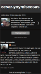 Mobile Screenshot of cesar-yoymiscosas.blogspot.com