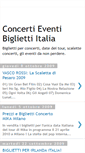 Mobile Screenshot of italiaconcerti.blogspot.com