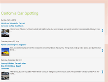 Tablet Screenshot of californiacarspotting.blogspot.com