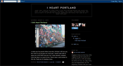 Desktop Screenshot of i-heart-portland.blogspot.com