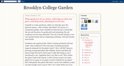 Desktop Screenshot of brooklyncollegegarden.blogspot.com