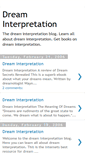Mobile Screenshot of dream--interpretation.blogspot.com