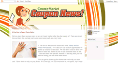 Desktop Screenshot of countymarketcouponnews.blogspot.com