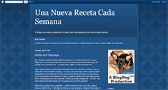 Desktop Screenshot of nuevareceta.blogspot.com