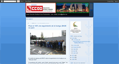 Desktop Screenshot of ccoo-ence.blogspot.com