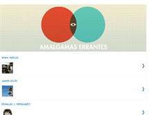 Tablet Screenshot of amalgamaserrantes.blogspot.com