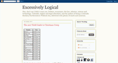 Desktop Screenshot of excessivelylogical.blogspot.com