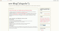 Desktop Screenshot of jclagache.blogspot.com