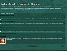 Tablet Screenshot of estudandoocontinenteafricano.blogspot.com