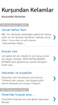 Mobile Screenshot of kursunkelam.blogspot.com