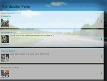 Tablet Screenshot of boulterfarm.blogspot.com