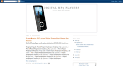 Desktop Screenshot of digitalmp3-players.blogspot.com