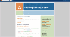 Desktop Screenshot of blogdesociologia3.blogspot.com