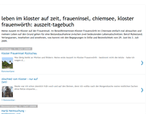 Tablet Screenshot of klosteraufzeit.blogspot.com
