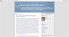 Desktop Screenshot of bestdangutahsportsblog.blogspot.com