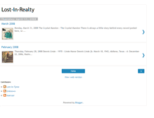 Tablet Screenshot of lostinrealty.blogspot.com