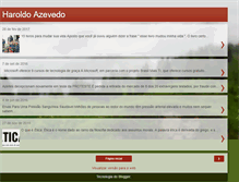 Tablet Screenshot of haroldoazevedo.blogspot.com