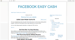 Desktop Screenshot of fb-easycash.blogspot.com