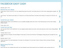 Tablet Screenshot of fb-easycash.blogspot.com