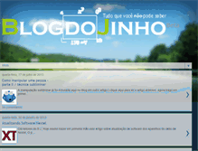Tablet Screenshot of blogdojinho.blogspot.com