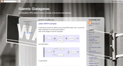 Desktop Screenshot of giannisgiataganas.blogspot.com