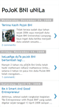 Mobile Screenshot of pojokbniunila.blogspot.com