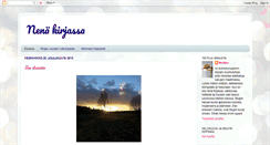 Desktop Screenshot of nenakirjassa.blogspot.com
