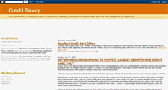 Desktop Screenshot of bcreditsavvy.blogspot.com