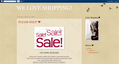 Desktop Screenshot of everybody-loveshopping.blogspot.com