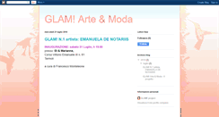 Desktop Screenshot of progettoglam.blogspot.com