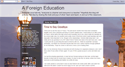 Desktop Screenshot of aforeigneducation.blogspot.com